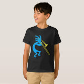 Kokopelli Trombone T-shirt (Voorkant volledig)