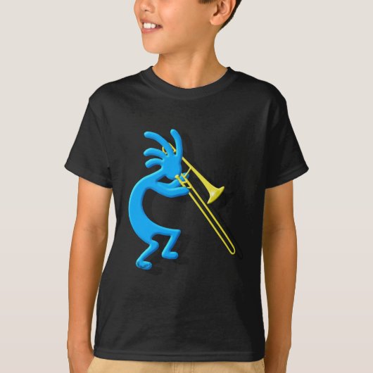 Kokopelli Trombone T-shirt (Voorkant)