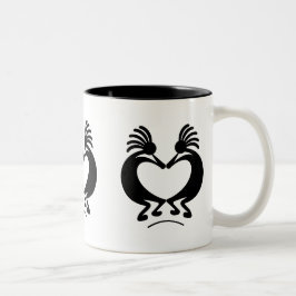 Kokopelli Tweekleurige Koffiemok