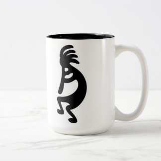 "Kokopelli" Tweekleurige Koffiemok