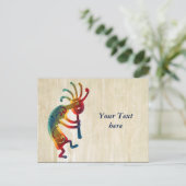KOKOPELLI-versieringen en uw ideeën Briefkaart (Staand voorkant)