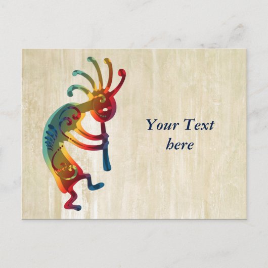 KOKOPELLI-versieringen en uw ideeën Briefkaart (Voorkant)