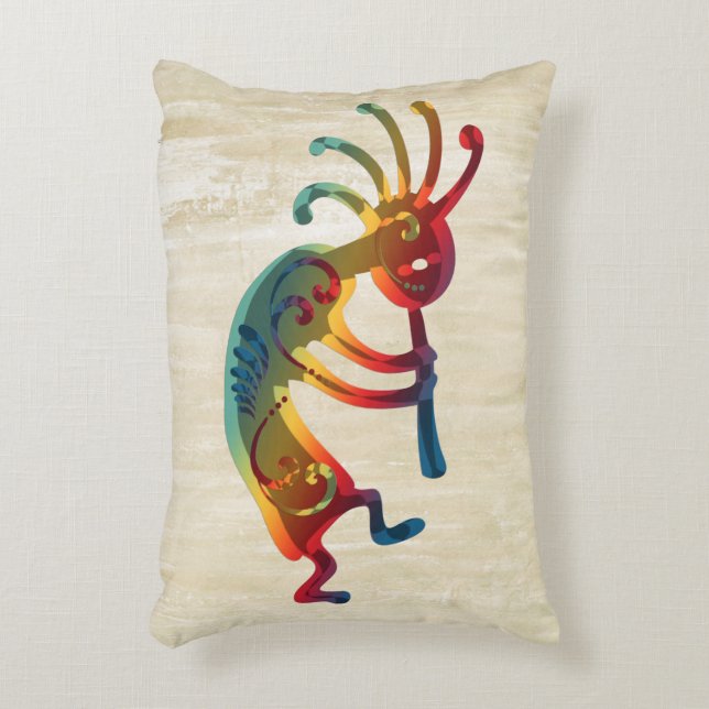KOKOPELLI-versieringen en uw ideeën Decoratief Kussen (Voorkant(Verticaal))