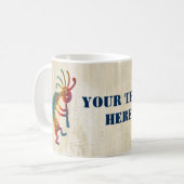 KOKOPELLI-versieringen en uw ideeën Koffiemok (Voorkant links)