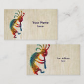 KOKOPELLI-versieringen en uw ideeën Visitekaartje (Voorkant / Achterkant)