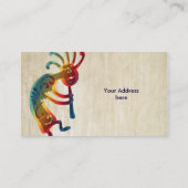 KOKOPELLI-versieringen en uw ideeën Visitekaartje (Achterkant)