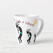 Kokopelli—Voormalig leven—Latte Mok (Rechterhoek)