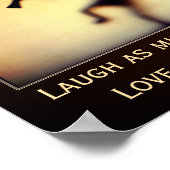 Kokopelli wordt blij Rumi Inspirerend quote Poster (Hoek)