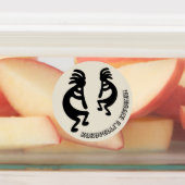 Kokopelli Zuidwestelijke Bruinachtige Salie Terrac Labels (Aangebracht)