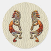 "Kokopelli's Fluit" Stickers (Voorkant)