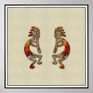"Kokopelli's Flute" Poster/Afdruk Poster