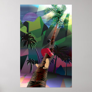 Kokosboom Poster