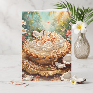 Kokoscake Gefeliciteerd mama Kaart