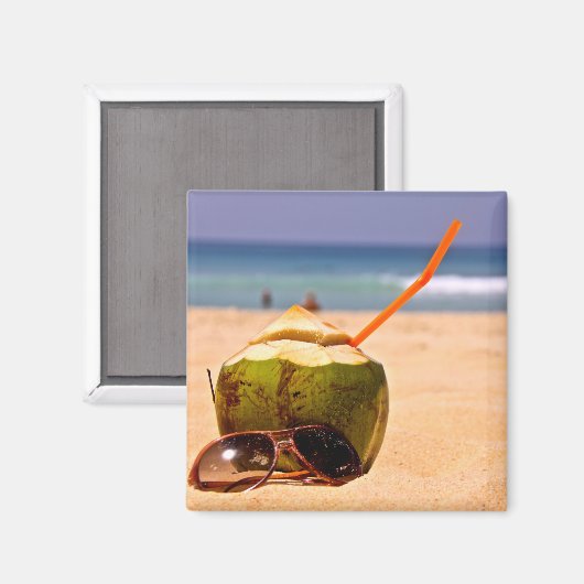 Kokosdroom, Magneet (Voorkant / Achterkant)