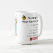 Kokoshnik Queen | Proudly Russian Heritage Gift Koffiemok (Voorkant rechts)