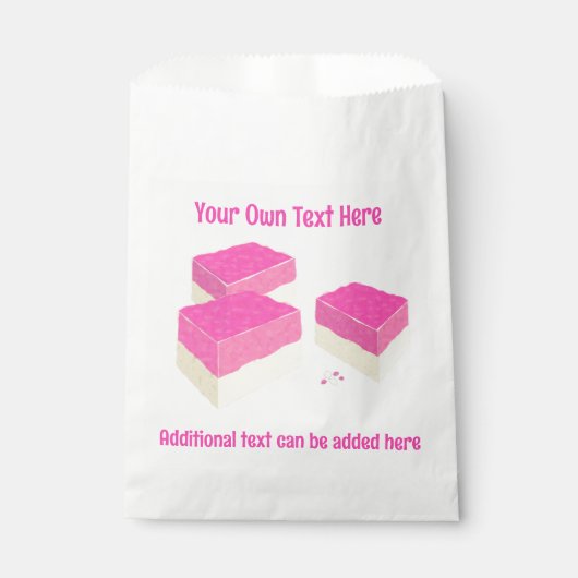 Kokosijs - Traditioneel Snoep - Jouw tekst Bedankzakje (Voorkant)