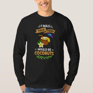 Kokosmelkolie Water Cream Tree Fruit Palm Butte T-shirt