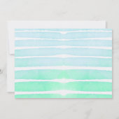 Kokosnoot Aloha - uitnodiging voor tropische geboo (Achterkant)