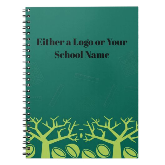 Kokosnoot Baobab-Notitieboek Notitieboek (Voorkant)