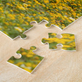 Kokosnoot - Bloemen Legpuzzel (Zijkant)