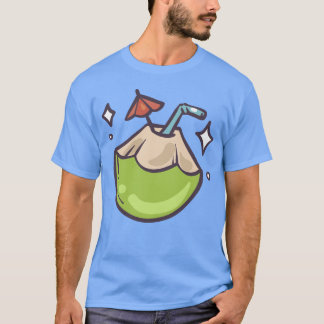 kokosnoot cadeau citaat jongen t-shirt