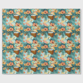 kokosnoot cadeaupapier (Vlak)