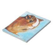 Kokosnoot de pasteitjes notitieblok (Linkerzijde)