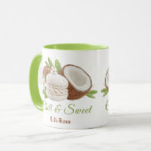 Kokosnoot Ice Cream Sandwich Day Mok (Voorkant links)