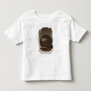 Kokosnoot in een gezicht gesculpeerd, c.1895 kinder shirts