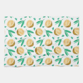 Kokosnoot Print Keukenhanddoek (Horizontaal)