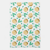 Kokosnoot Print Keukenhanddoek (Verticaal)