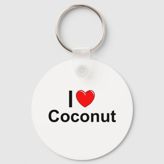 Kokosnoot Sleutelhanger (Voorkant)