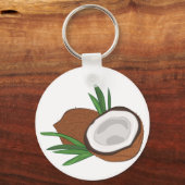Kokosnoot Sleutelhanger (Voorkant)