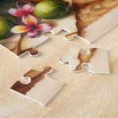 kokosnoot tropisch legpuzzel (Zijkant)