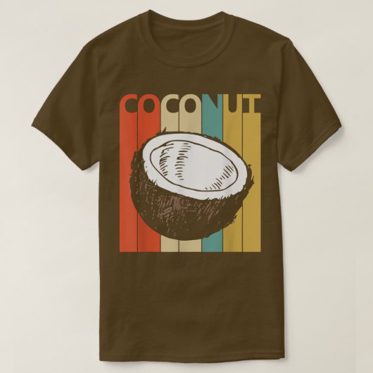 Kokosnoot, vers t-shirt (Design voorkant)