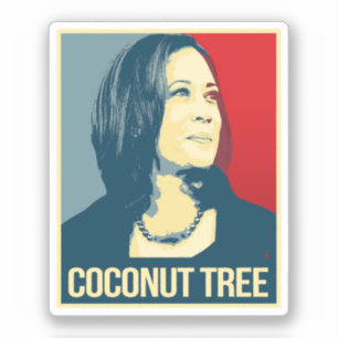 Kokosnootboom Kamala Sticker