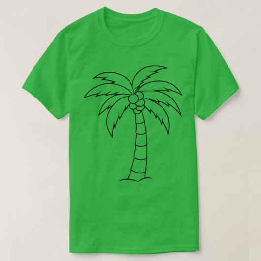 Kokosnootboom Thirt 1 T-shirt (Design voorkant)