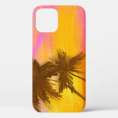 Kokosnootboom, tropisch zomerthema. Case-Mate iPhone case (Achterkant)