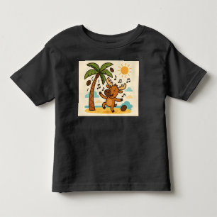 Kokosnootfeest - Zomer T-shirt voor kinderen om te