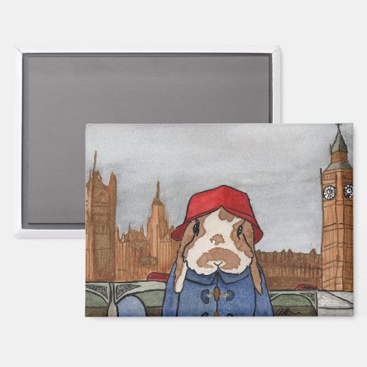 Kokosnoot's Adventures: April Magnet 3.5 "x2.5" (Voorkant / Achterkant)