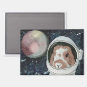 Kokosnoot's Adventures: August Magnet 3.5 "x2.5" (Voorkant / Achterkant)