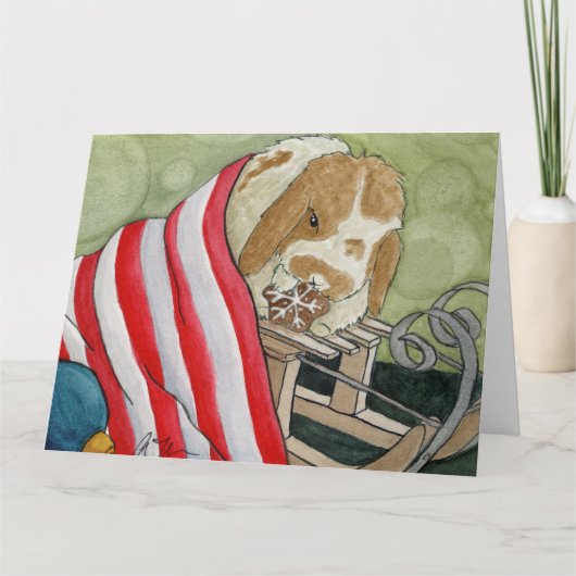 Kokosnoot's Adventures: December Kaart 8.5 "x11" (Voorkant)