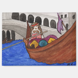 Kokosnoot's Adventures: Februari Magnet 3.5"x2.5"