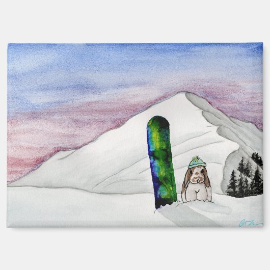 Kokosnoot's Adventures: Januari Magnet 3.5 "x2.5" (Voorkant)