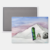 Kokosnoot's Adventures: Januari Magnet 3.5 "x2.5" (Voorkant / Achterkant)