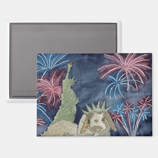 Kokosnoot's Adventures: Juli Magnet 3.5 "x2.5" (Voorkant / Achterkant)