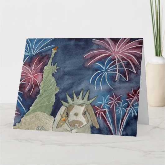 Kokosnoot's Adventures: juli Wenskaart 8,5 "x11" Bedankkaart (Voorkant)