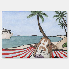 Kokosnoot's Adventures: June Magnet 3.5 "x2.5"