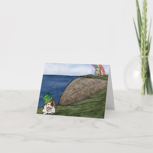 Kokosnoot's Adventures: maart Wenskaart 4 "x5.6" Feestdagen Kaart (Voorkant)