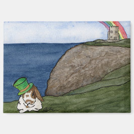 Kokosnoot's Adventures: March Magnet 3.5 "x2.5"